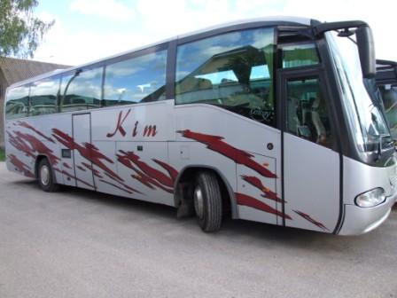 Autobusu noma 49 vietas
